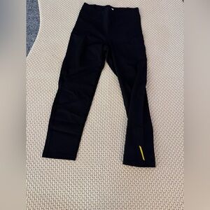 SAPOPA Valeria Black Capri Sport Leggings